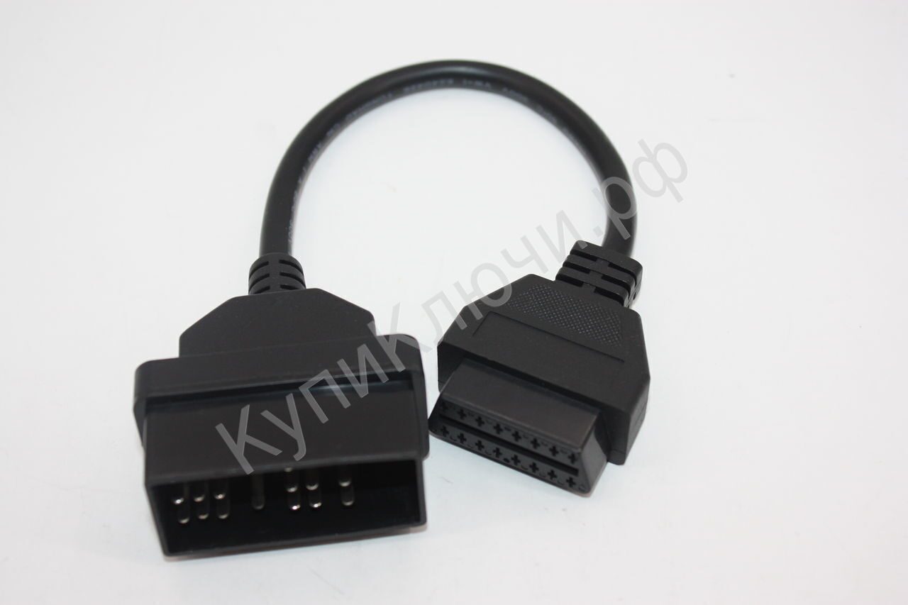 Переходник разъем Toyota 22 pin на OBD2 16 pin