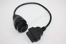 Переходник разъем Mercedes 38 pin  на OBD2 16 pin Autocom